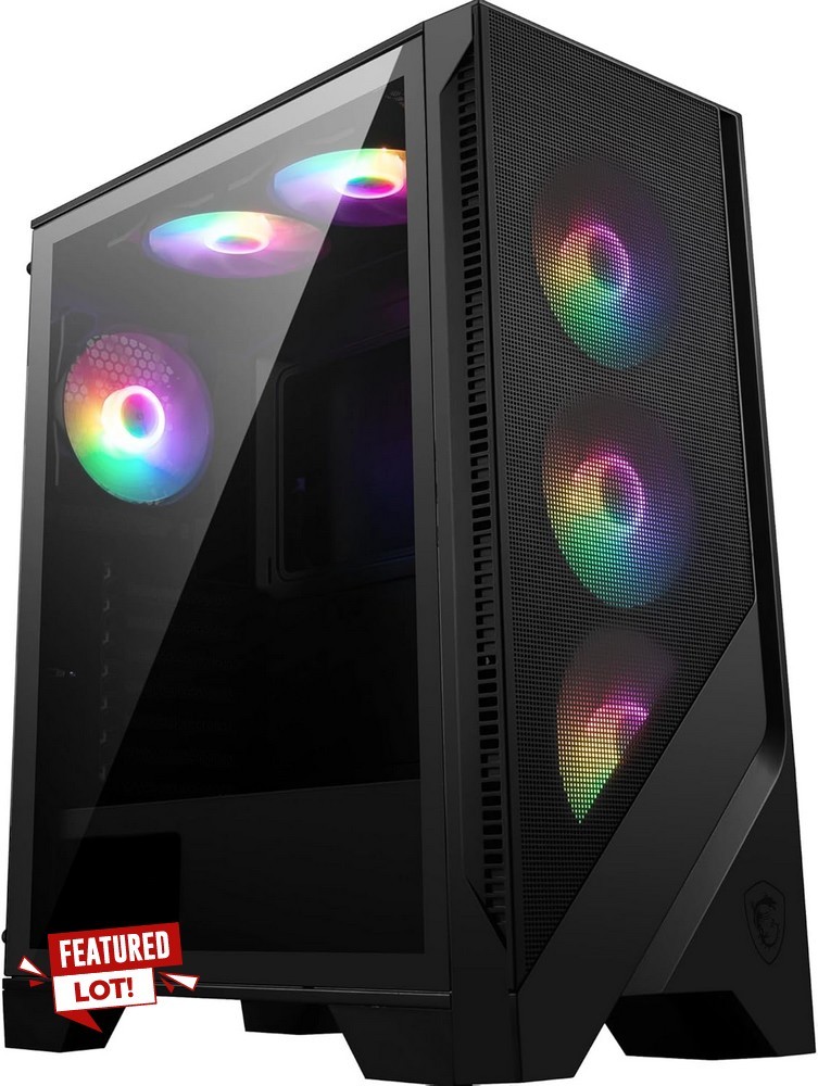 Lot 17  
            Chesterfield Tech - Collection or Optional Delivery Available 

                
MSI MAG FORGE 120A AIRFLOW GAMING PC CASE. (WITH BOX) [JPTC88531]