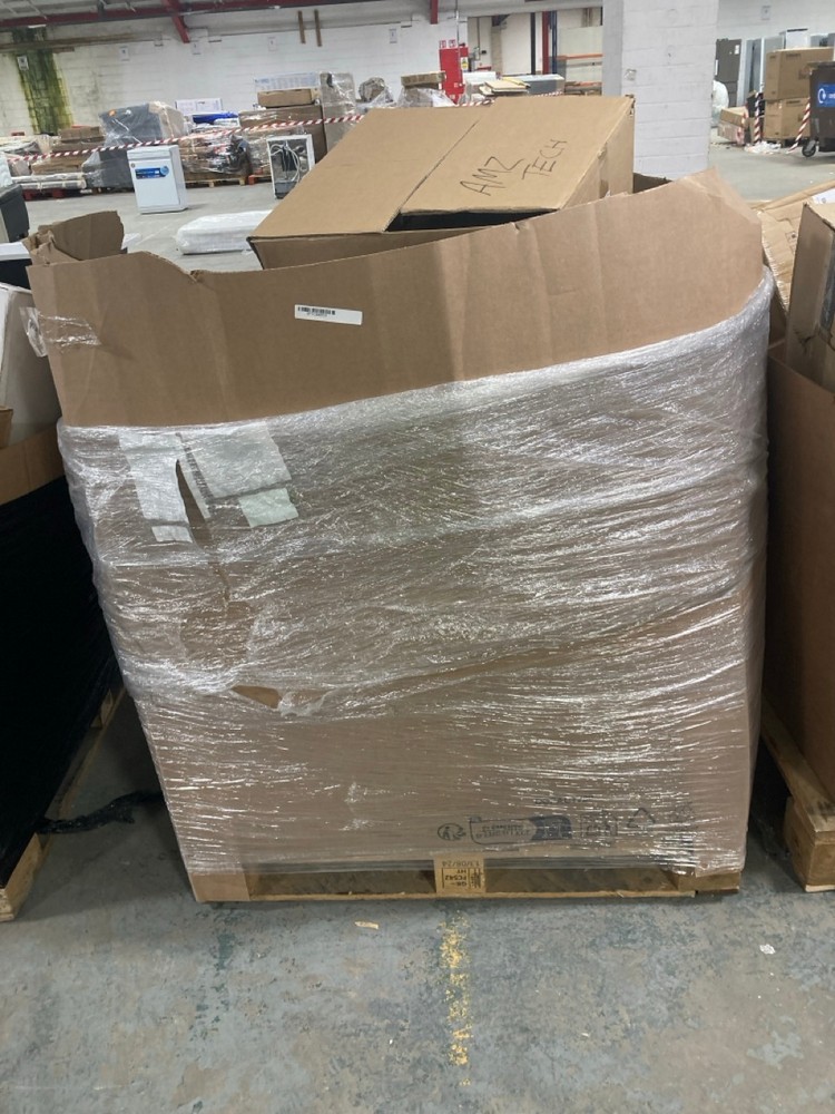Lot 31  
            Chesterfield Tech - Collection or Optional Delivery Available 

                
PALLET OF ASSORTED ITEMS TO INCLUDE TECH ITEMS. [JPTC88059] (KERBSIDE PALLET DELI...