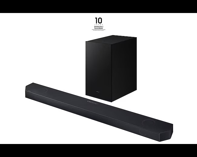 Lot 7  
            Chesterfield Tech - Collection or Optional Delivery Available 

                
SAMSUNG Q700D SOUNDBAR & SUBWOOFER (ORIGINAL RRP - £359). (WITH BOX) [JPTC88036]
