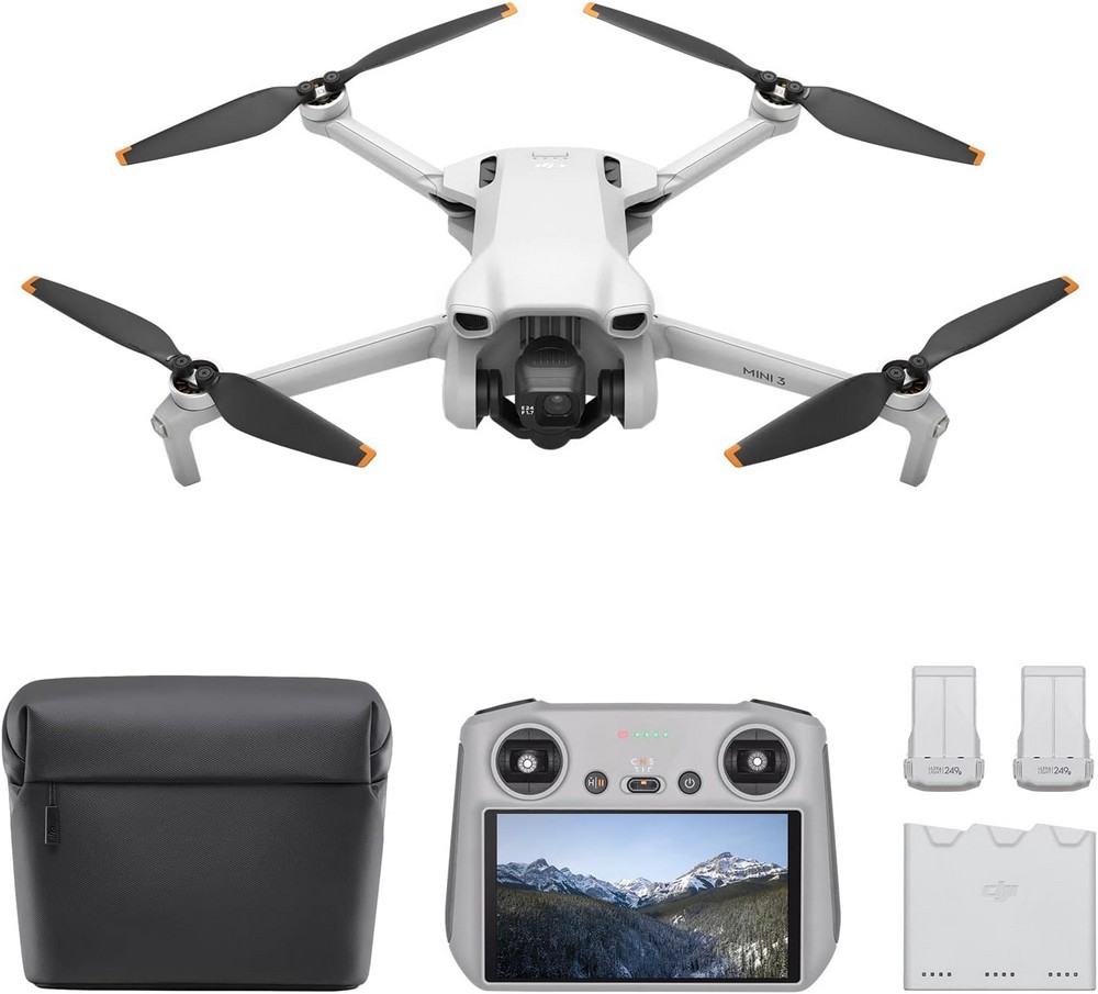 Lot 274  
            Chesterfield Tech - Parcel Delivery Only 

                
DJI MINI 3 FLY MORE COMBO DRONE (ORIGINAL RRP - £579) IN GREY. (WITH BOX) [JPTC88...