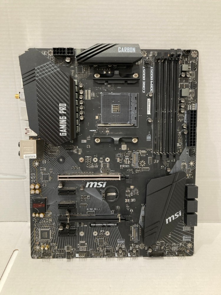 Lot 278  
            Chesterfield Tech - Parcel Delivery Only 

                
MSI GAMING MOTHERBOARD. (UNIT ONLY) [JPTC88401]