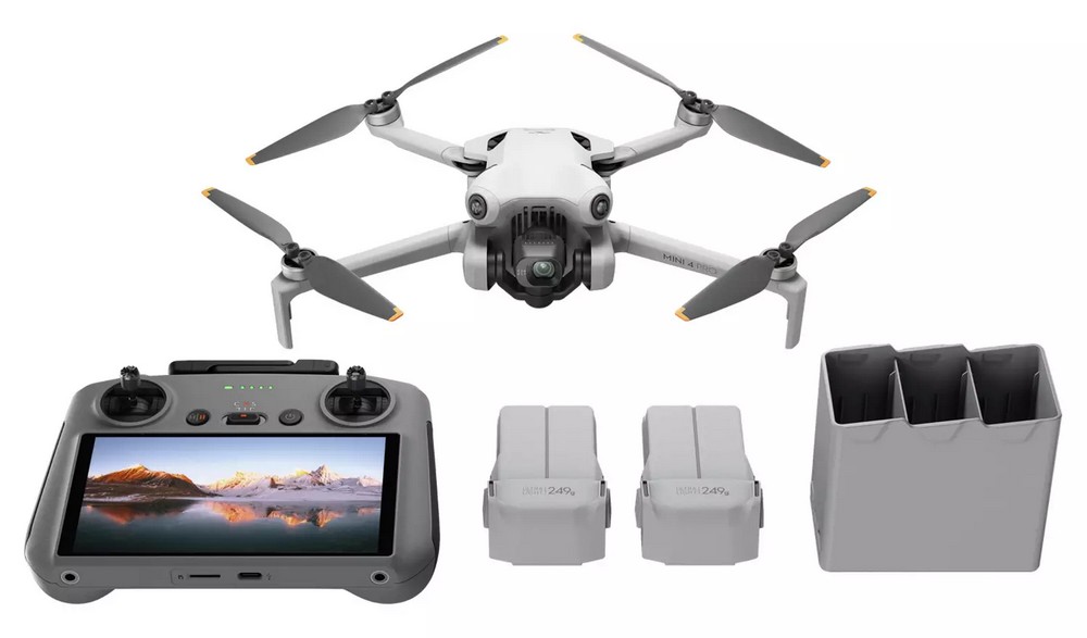 Lot 285  
            Chesterfield Tech - Parcel Delivery Only 

                
DJI MINI 4 PRO DRONE (ORIGINAL RRP - £829) IN GREY. (WITH BOX) [JPTC88438]