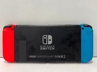 Lot 315  
            Chesterfield Tech - Parcel Delivery Only 

                
NINTENDO SWITCH 32GB GAMES CONSOLE (ORIGINAL RRP - £249.95) IN NEON RED/NEON BLUE...