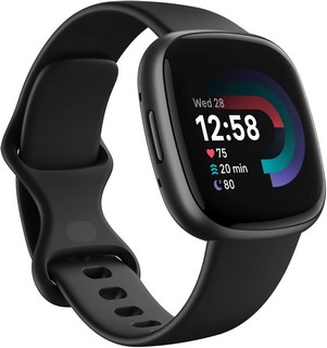 Lot 320  
            Chesterfield Tech - Parcel Delivery Only 

                
GOOGLE FITBIT VERSA 4 SMARTWATCH (ORIGINAL RRP - £179) IN BLACK. (WITH BOX) [JPTC...