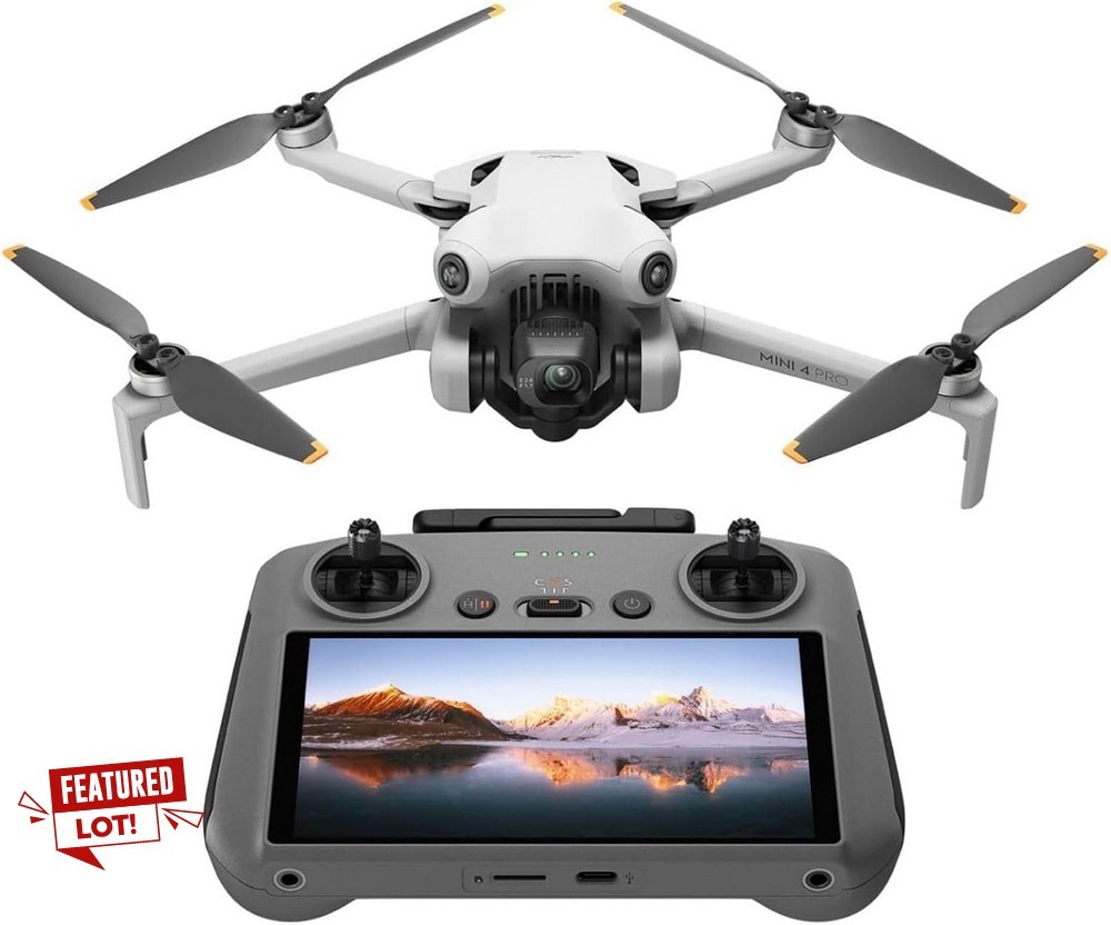 Lot 85  
            Chesterfield Tech - Parcel Delivery Only 

                
DJI MINI 4 PRO FLY MORE COMBO DRONE (ORIGINAL RRP - £739): MODEL NO MT4MFVD (WITH...