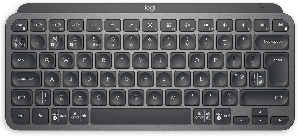 Lot 94  
            Chesterfield Tech - Parcel Delivery Only 

                
LOGITECH MX KEYS MINI KEYBOARD (ORIGINAL RRP - £109.99) IN GRAPHITE. (WITH BOX) [...