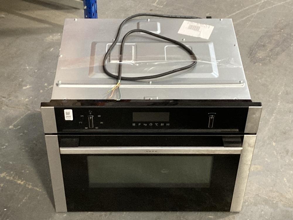 Lot 160  
            Chesterfield SR39 - Collection or Optional Delivery Available 

                
NEFF BUILT IN SINGLE ELECTRIC OVEN IN STAINLESS STEEL MODEL: N50C1AM ORIGINAL RRP...