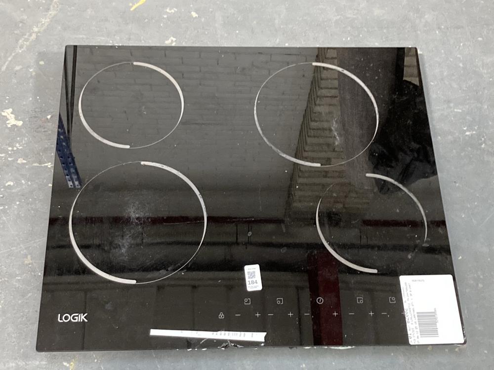 Lot 184  
            Chesterfield SR39 - Collection 

                
LOGIC BUILT-IN CERAMIC HOB IN BLACK MODEL: LCHOBTC23 (COLLECTION ONLY) (LOCATION:...