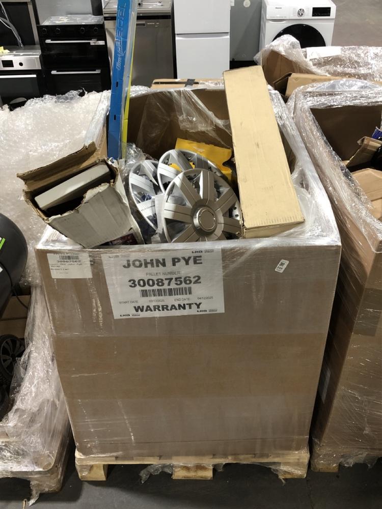 Lot 210  
            Chesterfield SR39 - Collection or Optional Delivery Available 

                
PALLET OF ASSORTED ITEMS TO INCLUDE WHEEL TRIMS IN STAINLESS STEEL (LOCATION: B4)...