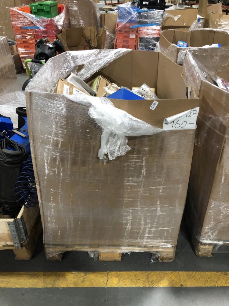 Lot 215  
            Chesterfield SR39 - Collection or Optional Delivery Available 

                
PALLET OF ASSORTED ITEMS TO INCLUDE TOPTECH WHEEL TRIMS (LOCATION: B4) (KERBSIDE ...