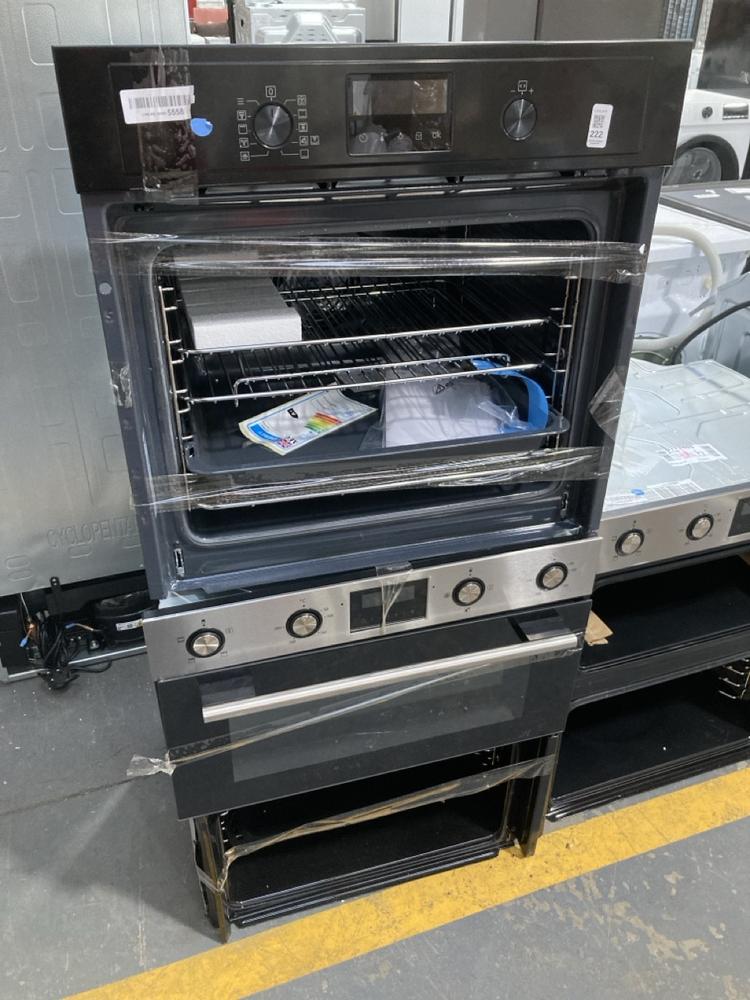 Lot 222  
            Chesterfield SR39 - Collection 

                
AEG BUILT IN SINGLE ELECTRIC OVEN IN BLACK MODEL: BEX535A618 (DAMAGED) TO INCLUDE...