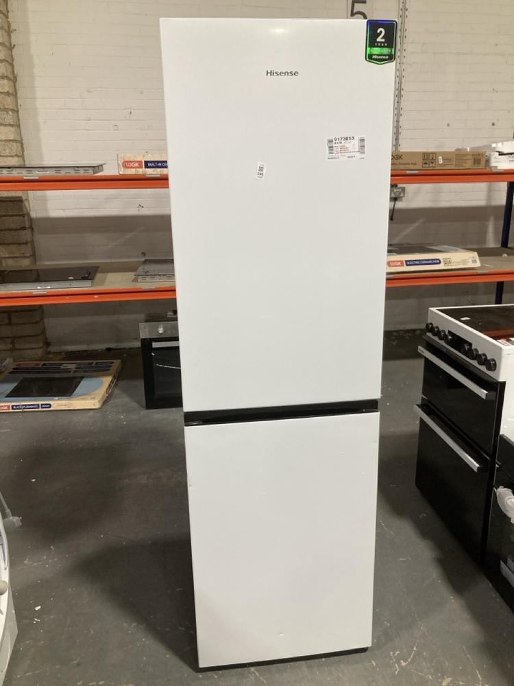 Lot 246  
            Chesterfield SR39 - Collection or Optional Delivery Available 

                
HISENSE FREESTANDING FRIDGE FREEZER IN WHITE MODEL: RB327N48WE ORIGINAL RRP- £349...