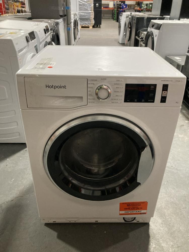 Lot 271  
            Chesterfield SR39 - Collection or Optional Delivery Available 

                
HOTPOINT INVERTERMOTOR 9KG WASHING MACHINE IN WHITE MODEL: NM11948WCAUK ORIGINAL ...