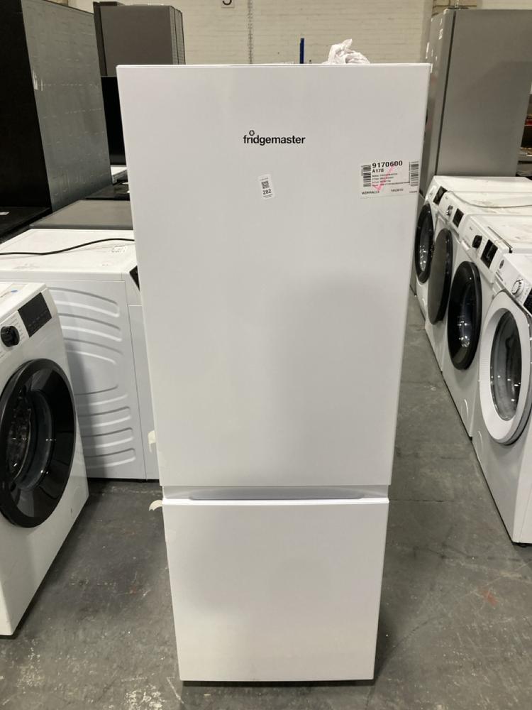 Lot 282  
            Chesterfield SR39 - Collection or Optional Delivery Available 

                
FRIDGEMASTER FREESTANDING FRIDGE FREEZER IN WHITE MODEL: MC50175A ORIGINAL RRP- £...