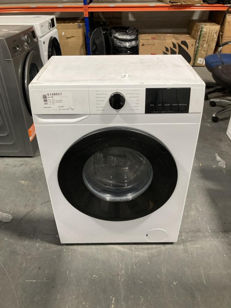 Lot 292  
            Chesterfield SR39 - Collection or Optional Delivery Available 

                
HISENSE STEAM INVERTER 7KG WASHING MACHINE IN WHITE MODEL: WF1G7021BW ORIGINAL RR...