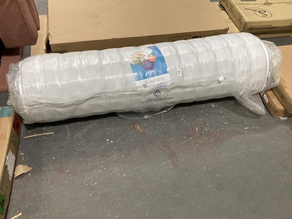 Lot 360  
            Chesterfield SR39 - Collection or Optional Delivery Available 

                
SUMMERBY DOUBLE MATTRESS IN WHITE (LOCATION: B8)
