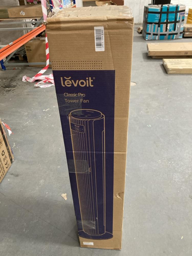 Lot 407  
            Chesterfield SR39 - Collection or Optional Delivery Available 

                
LEVOIT TOWER FAN (LOCATION: B RACKING)
