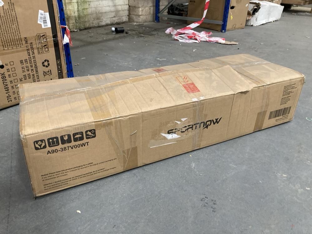 Lot 408  
            Chesterfield SR39 - Collection or Optional Delivery Available 

                
SPORTNOW EXERCISE BIKE IN WHITE (LOCATION: B RACKING)