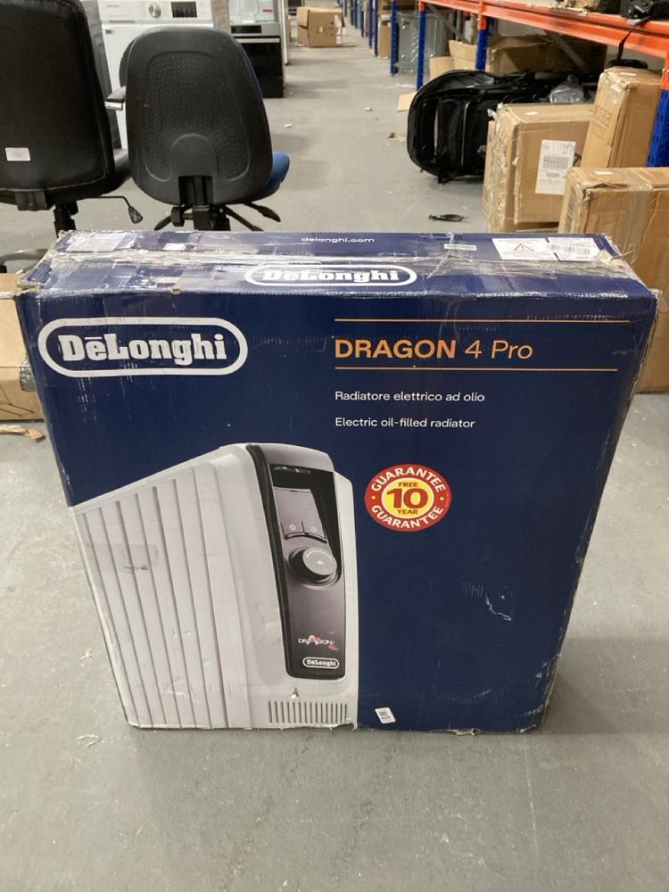 Lot 420  
            Chesterfield SR39 - Collection or Optional Delivery Available 

                
DELONGHI DRAGON 4 PRO ELECTRIC OIL FILLED RADIATOR ORIGINAL RRP- £244 (LOCATION: ...