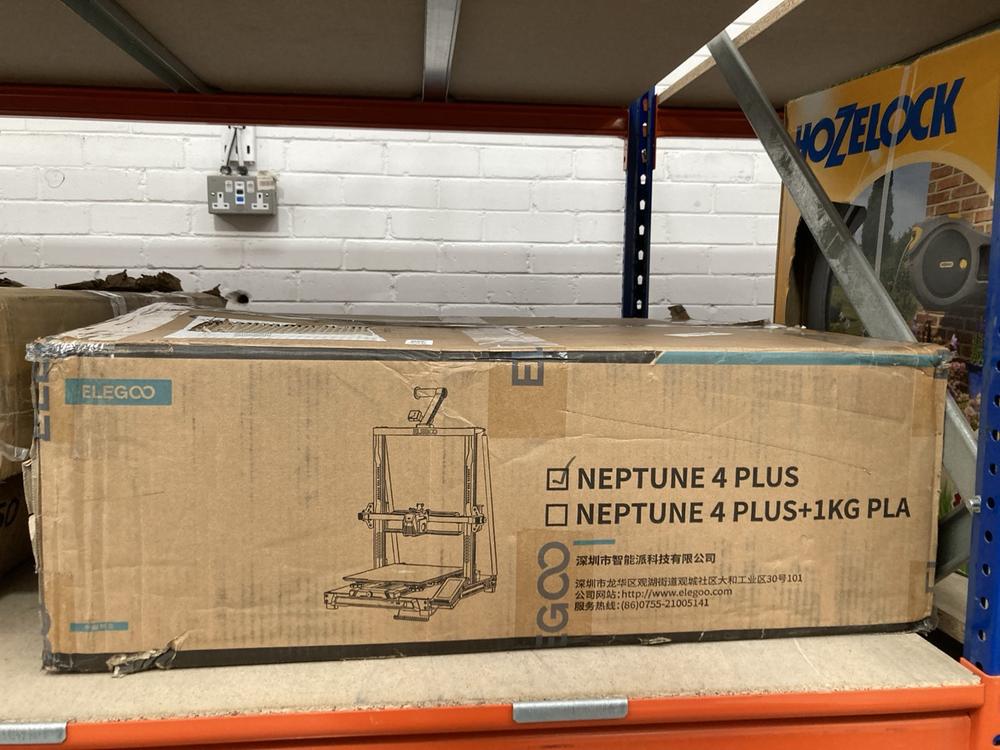 Lot 426  
            Chesterfield SR39 - Collection or Optional Delivery Available 

                
ELEGOO NEPTUNE 4 PLUS 3D PRINTER ORIGINAL RRP- £219 (LOCATION: B RACKING)