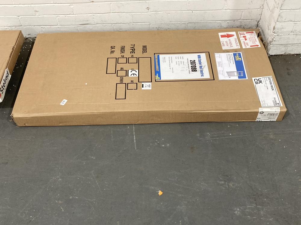 Lot 445  
            Chesterfield SR39 - Collection or Optional Delivery Available 

                
WUK CENTER RAIL ELECTRIC RADIATOR IN WHITE (LOCATION: B8)