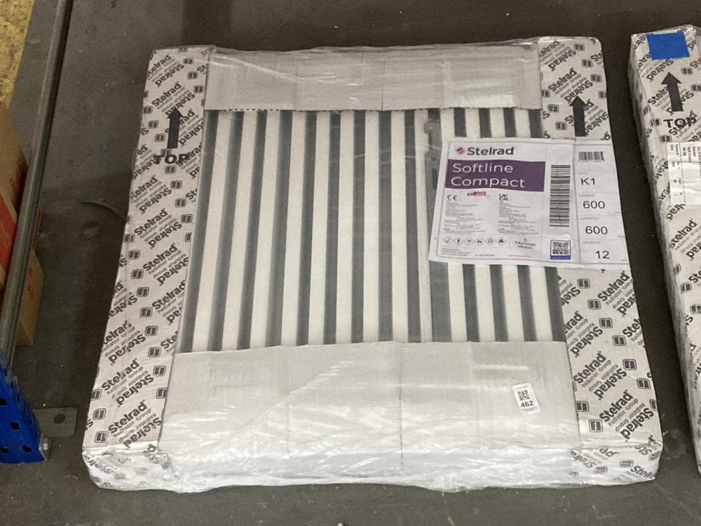 Lot 462  
            Chesterfield SR39 - Collection or Optional Delivery Available 

                
STELRAD SOFTLINE COMPACT RADIATOR IN WHITE (LOCATION: A RACKING)