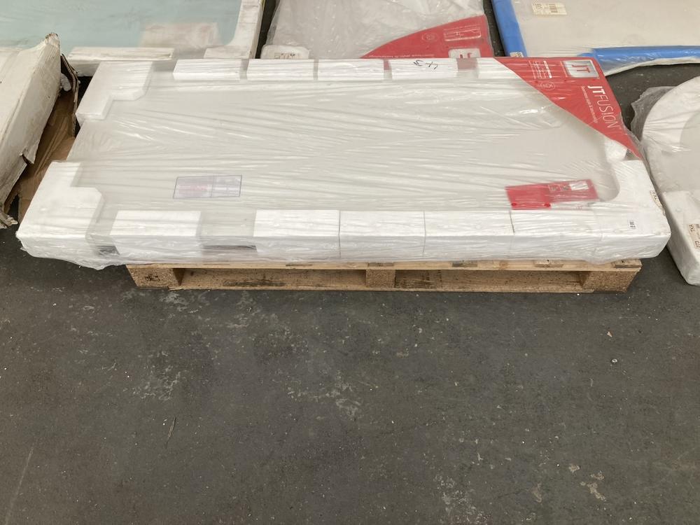 Lot 483  
            Chesterfield SR39 - Collection 

                
JT FUSION 1800 X 800MM SHOWER TRAY IN WHITE (COLLECTION ONLY) (LOCATION: A8)