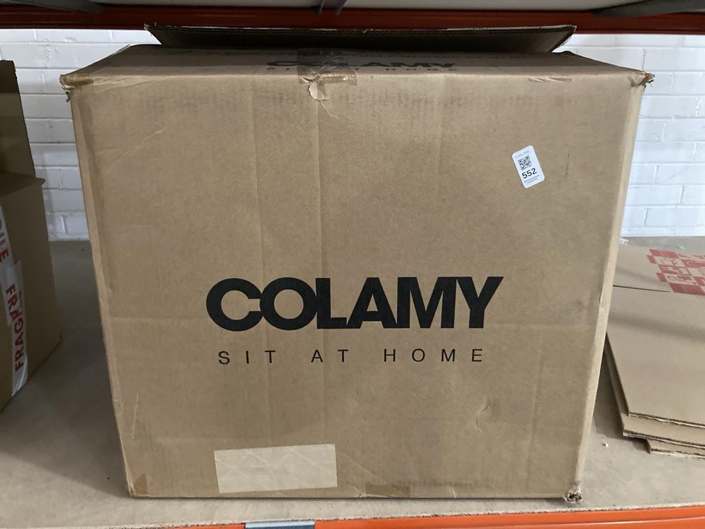 Lot 552  
            Chesterfield SR39 - Collection or Optional Delivery Available 

                
COLAMY DINING CHAIR IN DARK GREY (LOCATION: A RACKING)