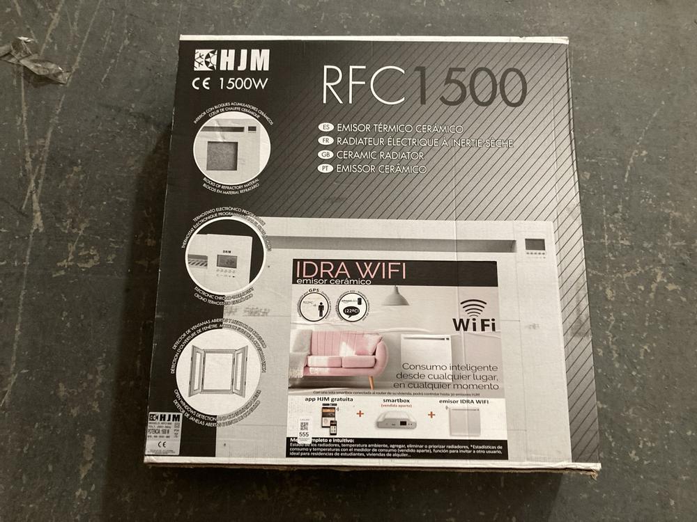 Lot 555  
            Chesterfield SR39 - Collection or Optional Delivery Available 

                
HJM RFC1500 ELECTRONIC CHRONOGRAPH THERMOSTAT (LOCATION: A RACKING)