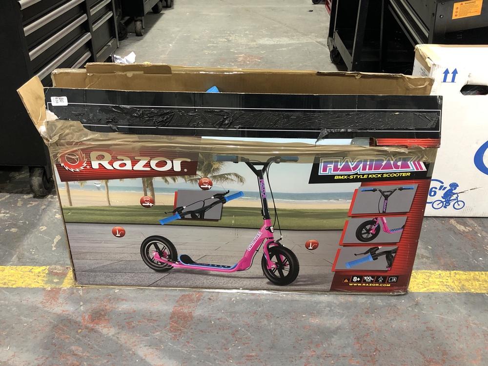 Lot 638  
            Chesterfield SR39 - Collection or Optional Delivery Available 

                
RAZOR FLASHBACK BMX STYLE SCOOTER (LOCATION: A4)