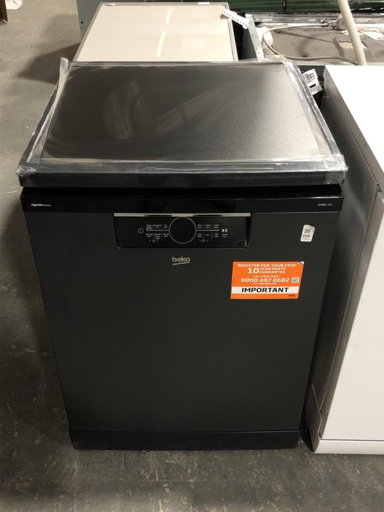 Lot 658  
            Chesterfield SR39 - Collection or Optional Delivery Available 

                
BEKO DISHWASHER IN BLACK MODEL: BDFN36540PA ORIGINAL RRP- £399 (LOCATION: A4)