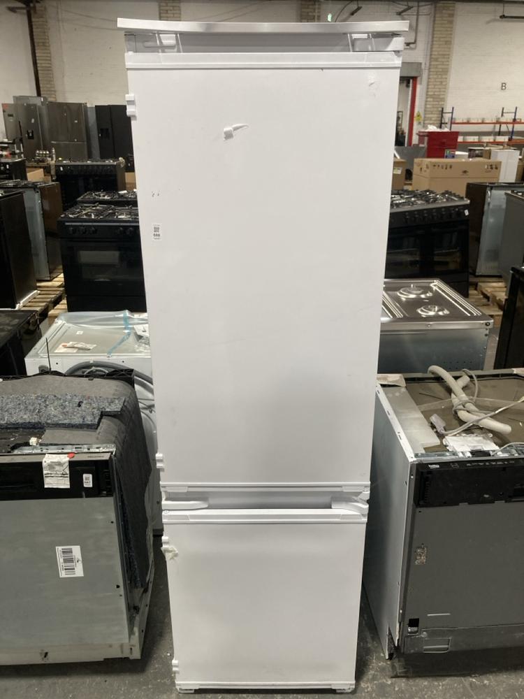 Lot 688  
            Chesterfield SR39 - Collection or Optional Delivery Available 

                
BEKO FULLY INTEGRATED FRIDGE FREEZER IN WHITE MODEL: BCSM450 ORIGINAL RRP- £409 (...