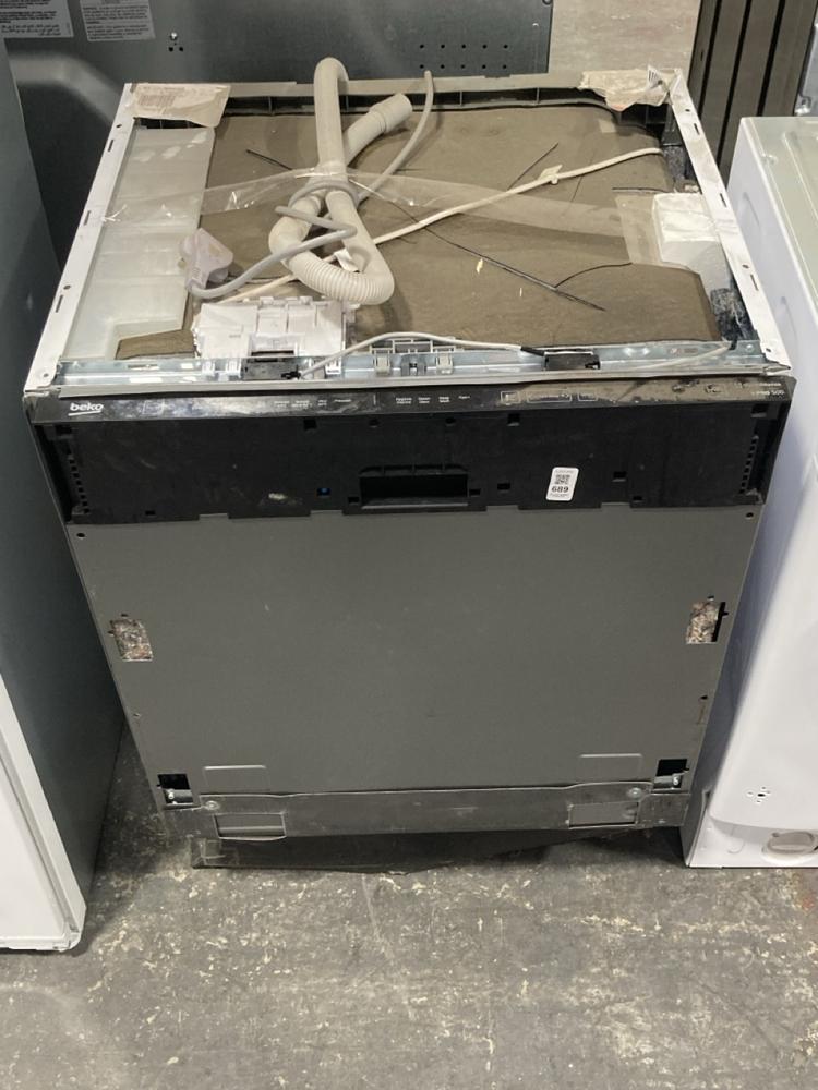 Lot 689  
            Chesterfield SR39 - Collection or Optional Delivery Available 

                
BEKO FULLY INTEGRATED DISHWASHER IN BLACK MODEL: BDIN3865 ORIGINAL RRP- £599 (LOC...