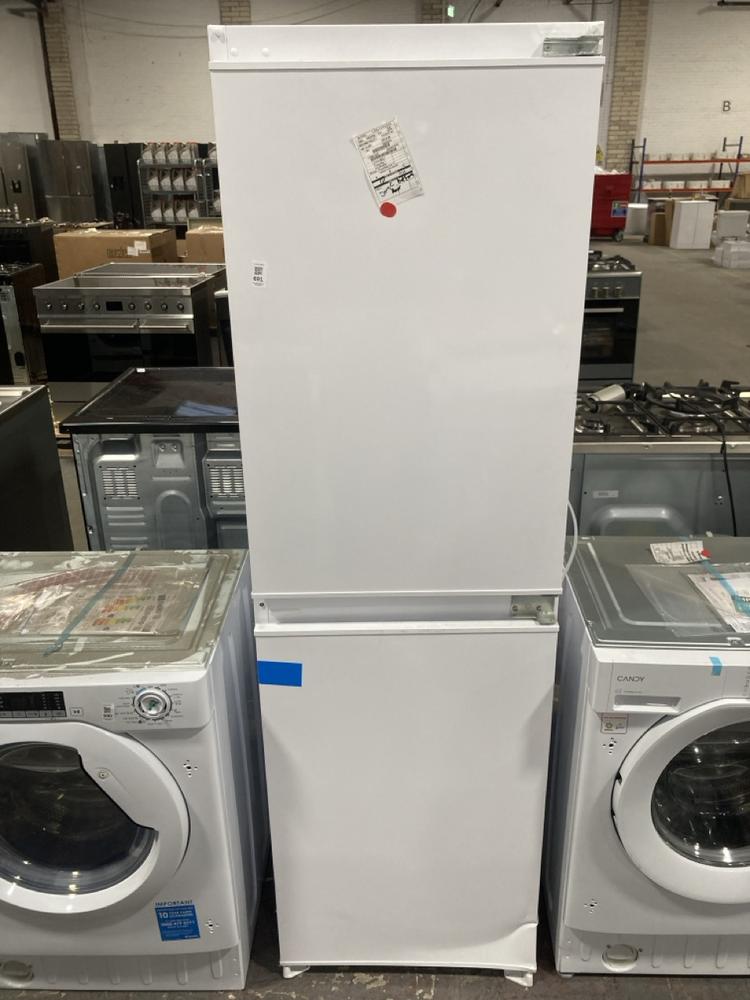 Lot 691  
            Chesterfield SR39 - Collection or Optional Delivery Available 

                
LOGIK FULLY INTEGRATED FRIDGE FREEZER IN WHITE MODEL: LIFF5024 ORIGINAL RRP- £349...