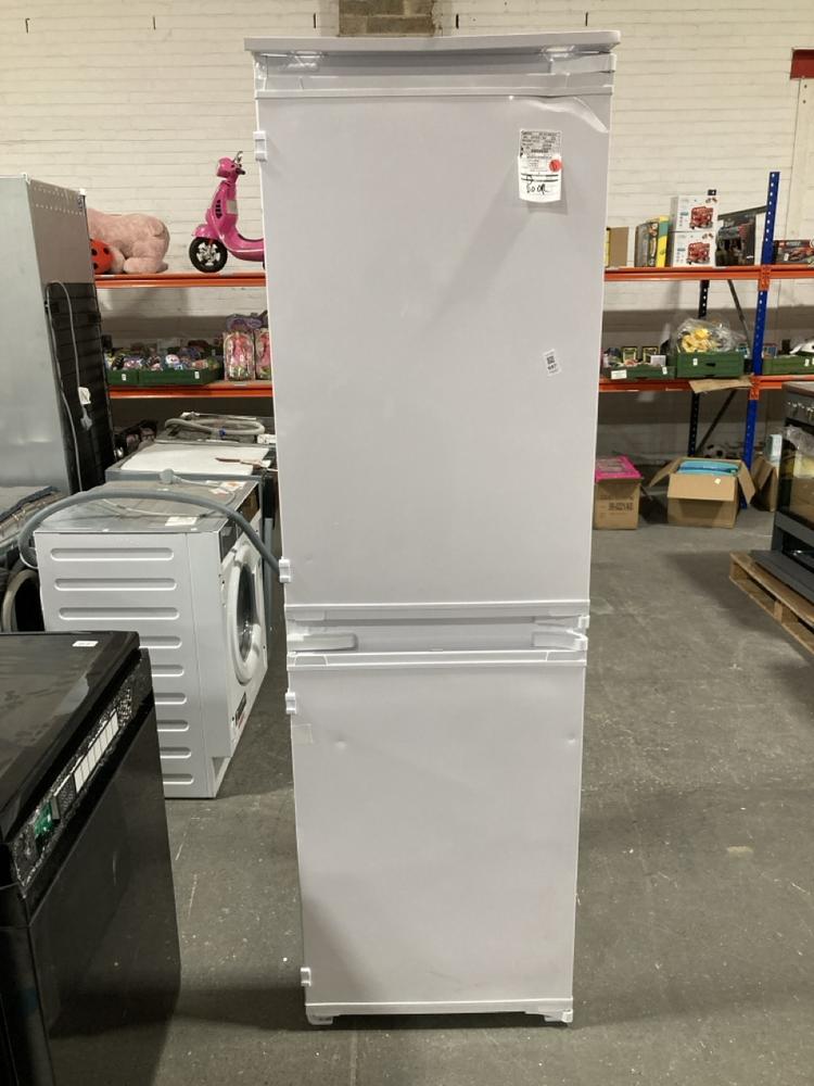 Lot 697  
            Chesterfield SR39 - Collection or Optional Delivery Available 

                
BEKO FULLY INTEGRATED FRIDGE FREEZER IN WHITE MODEL: BCSM450 ORIGINAL RRP- £409 (...