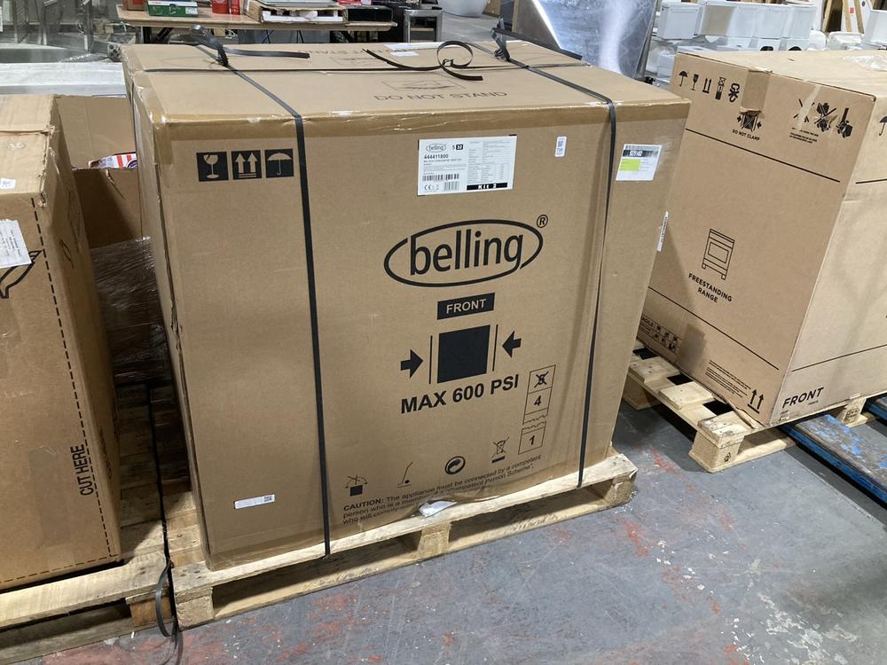 Lot 716  
            Chesterfield SR39 - Collection or Optional Delivery Available 

                
BELLING COOKCENTRE FREESTANDING RANGE COOKER MODEL: BELRCACOOKCENTRE100DFSTA ORIG...