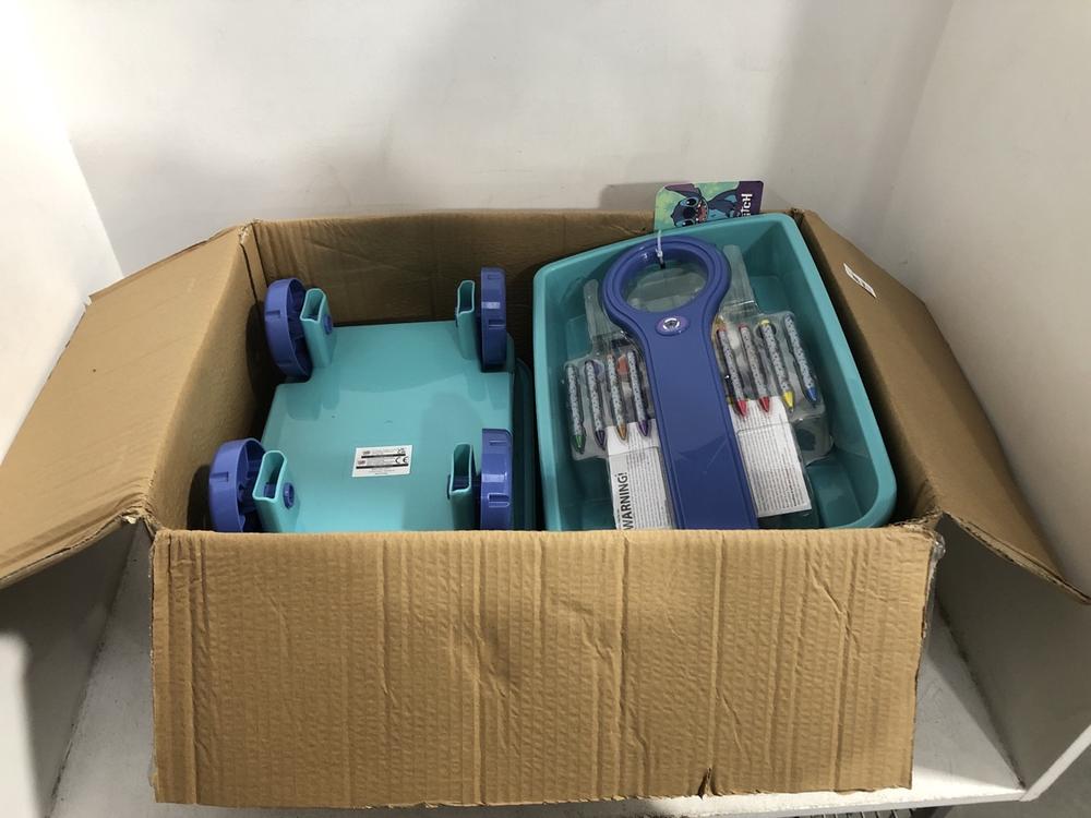 Lot 794  
            Chesterfield SR39 - Collection or Optional Delivery Available 

                
4 X DISNEY STITCH ART SETS (LOCATION: AR)