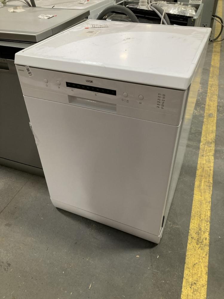 Lot 893  
            Chesterfield SR39 - Collection or Optional Delivery Available 

                
LOGIK FREESTANDING DISHWASHER IN WHITE MODEL: LDW45W23 ORIGINAL RRP- £249 (LOCATI...