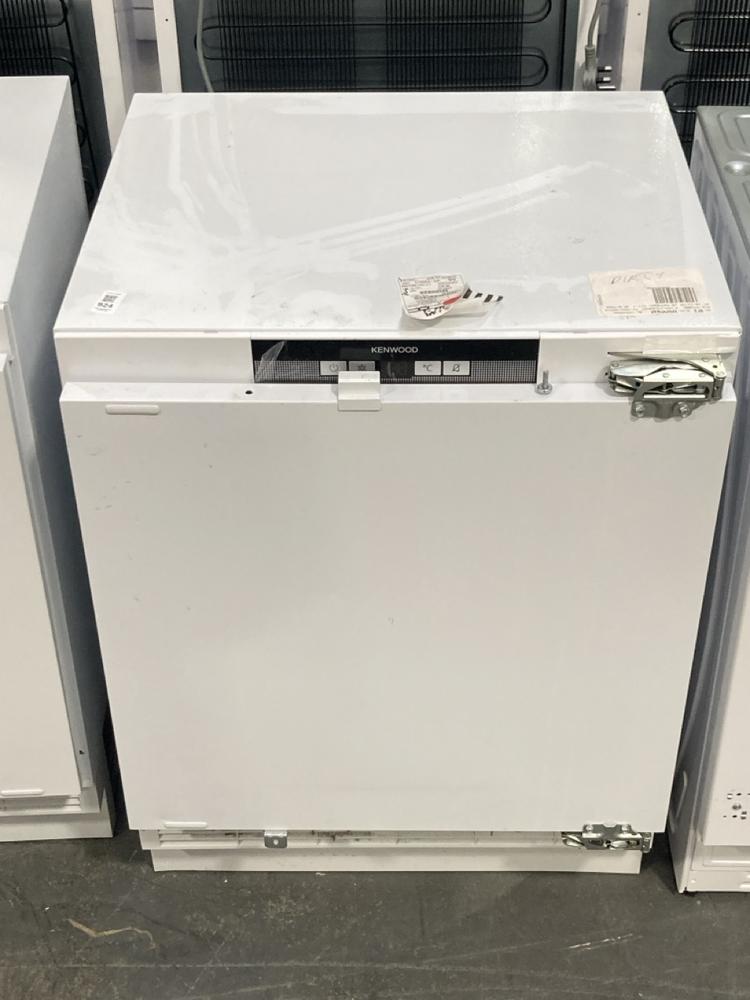 Lot 924  
            Chesterfield SR39 - Collection or Optional Delivery Available 

                
KENWOOD FULLY INTEGRATED FREEZER IN WHITE MODEL: KIF60W23 ORIGINAL RRP- £269 (LOC...
