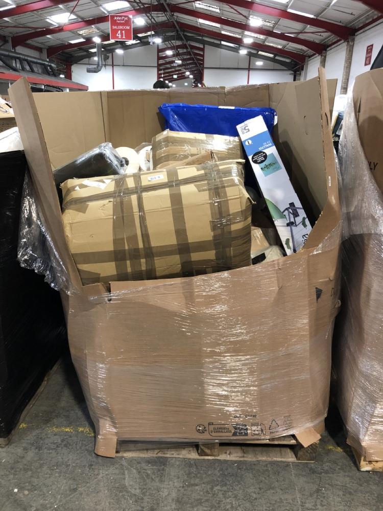 Lot 961  
            Chesterfield SR39 - Collection or Optional Delivery Available 

                
PALLET OF ASSORTED ITEMS TO INCLUDE BRABANTIA 24M WALLFIX AIRER (LOCATION: SR41) ...