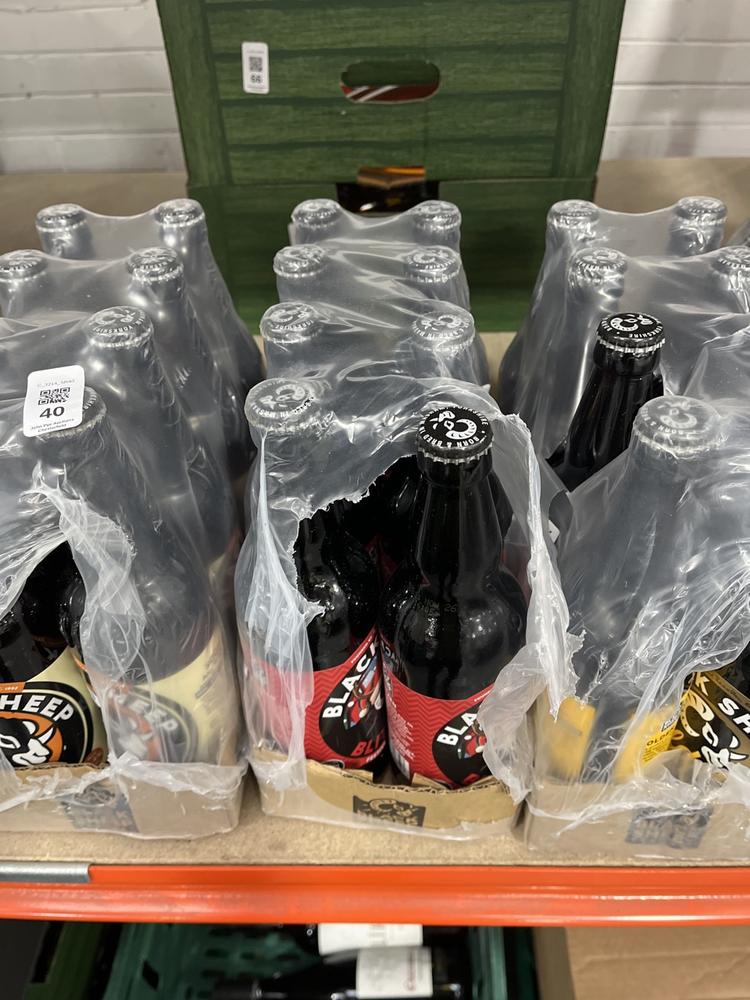 Lot 40  
            Chesterfield SR40 - Collection 

                
APPROX 24 X ASSORTED BOTTLES OF BLACK SHEEP BREWERY ALES TO INCLUDE BLACK SHEEP, ...