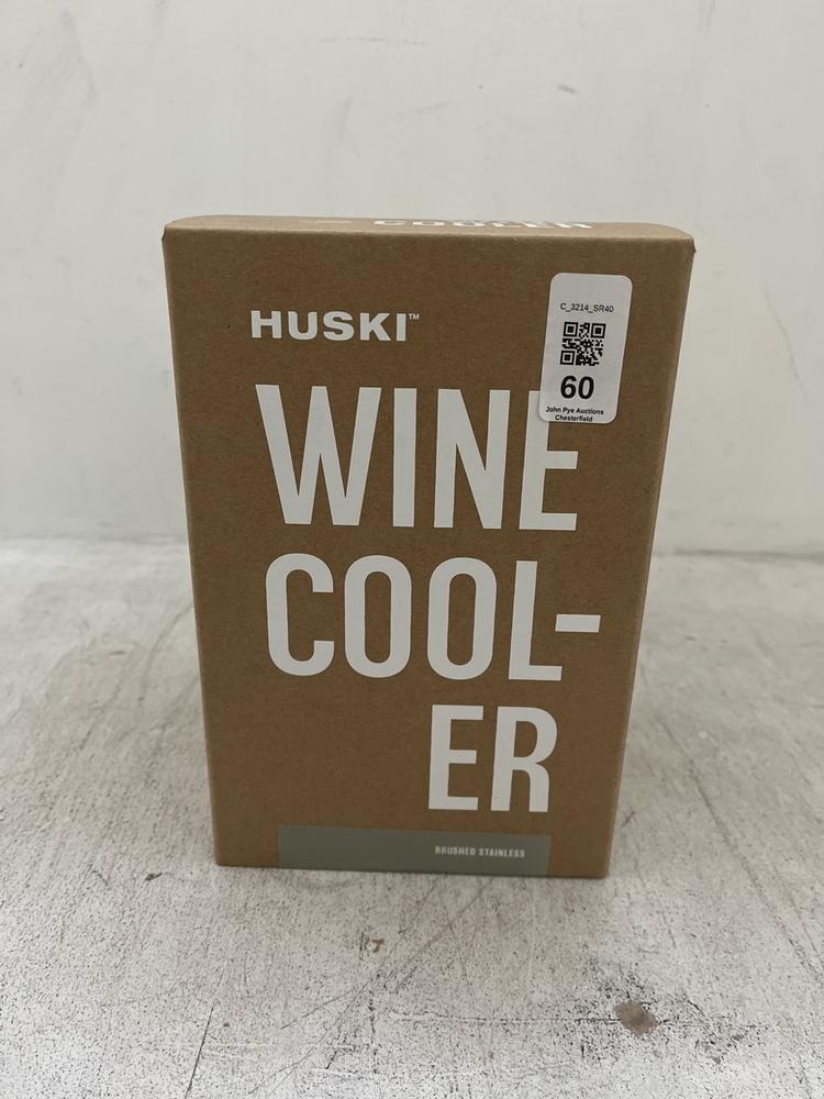 Lot 60  
            Chesterfield SR40 - Collection or Optional Delivery Available 

                
HUSKI WINE COOLER (18+. ID WILL BE REQUIRED UPON COLLECTION, E.G. A VALID PASSPOR...