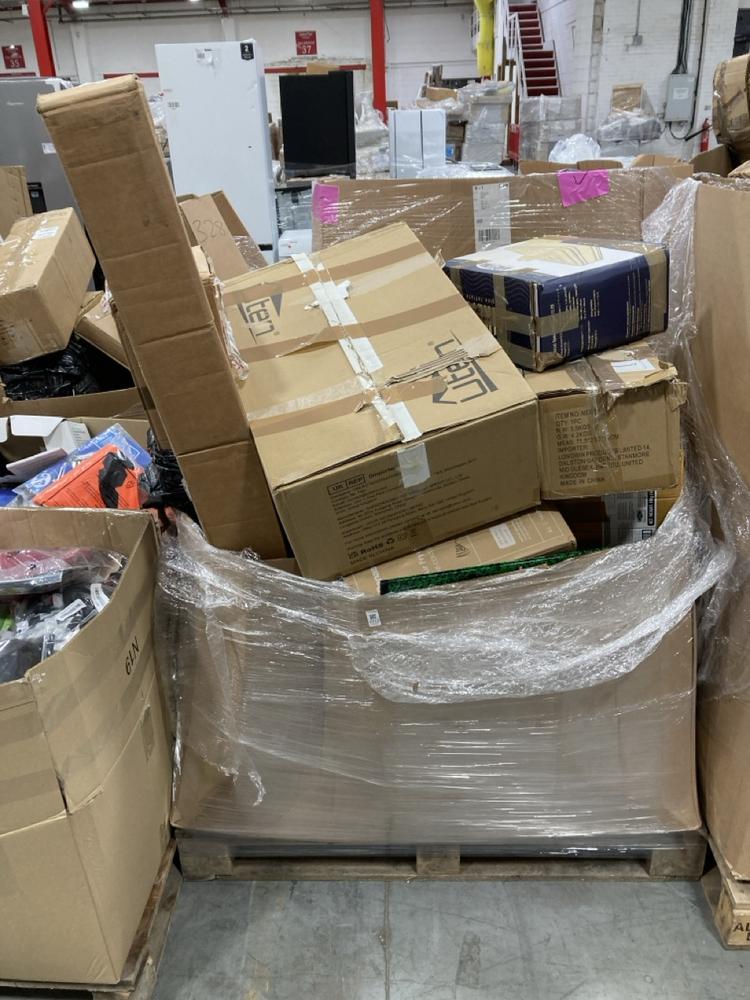Lot 1013  
            Chesterfield SR38 - Collection or Optional Delivery Available 

                
PALLET OF ASSORTED ITEMS TO INCLUDE FOLDABLE CLOTHES AIRER (LOCATION: SR37)