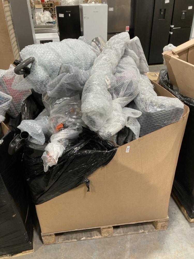 Lot 1025  
            Chesterfield SR38 - Collection or Optional Delivery Available 

                
PALLET OF ASSORTED ITEMS TO INCLUDE VAX RAPID POWER REVIVE VACUUM (LOCATION: SR37)