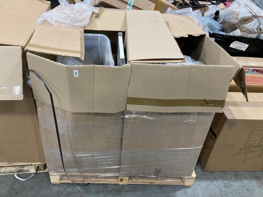 Lot 1043  
            Chesterfield SR38 - Collection or Optional Delivery Available 

                
PALLET OF ASSORTED ITEMS TO INCLUDE 42X59CM PICTURE FRAME (LOCATION: SR37)