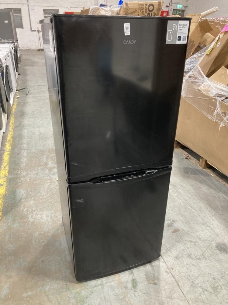 Lot 1074  
            Chesterfield SR38 - Collection or Optional Delivery Available 

                
CANDY 185L FRIDGE FREEZER IN BLACK - MODEL NO. CCH1S513EBK-1 - ORIGINAL RRP £279 ...