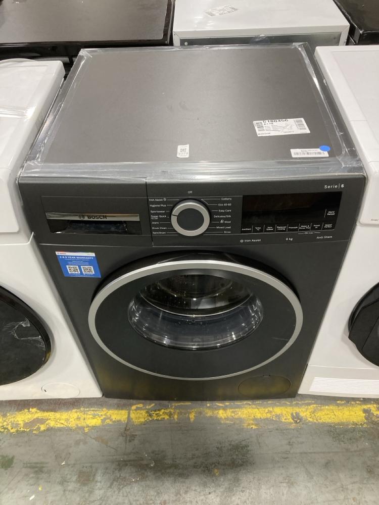 Lot 1079  
            Chesterfield SR38 - Collection or Optional Delivery Available 

                
BOSCH 9KG WASHING MACHINE - MODEL NO. WGG244ZCGB - ORIGINAL RRP £549 (LOCATION: S...