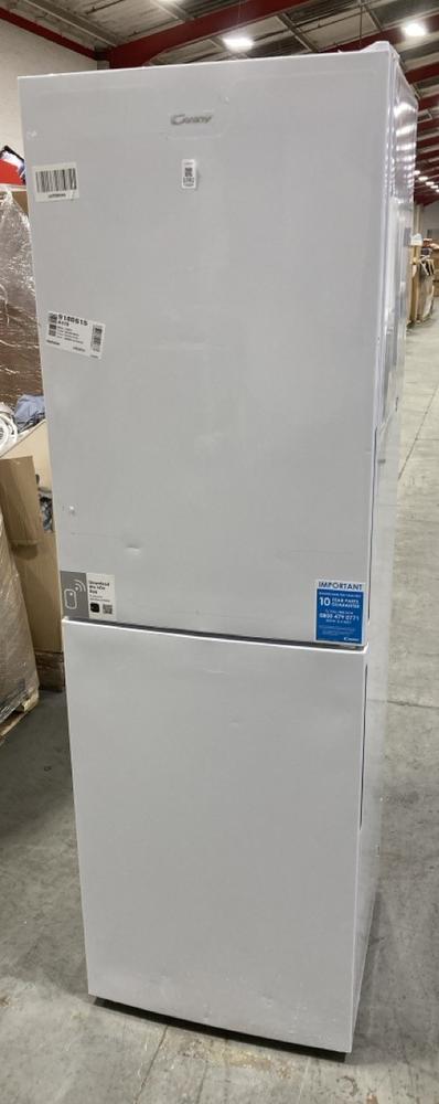 Lot 1092  
            Chesterfield SR38 - Collection or Optional Delivery Available 

                
CANDY LOW FROST 50/50 FRIDGE FREEZER IN WHITE - MODEL NO. CCT3L517EWK - ORIGINAL ...