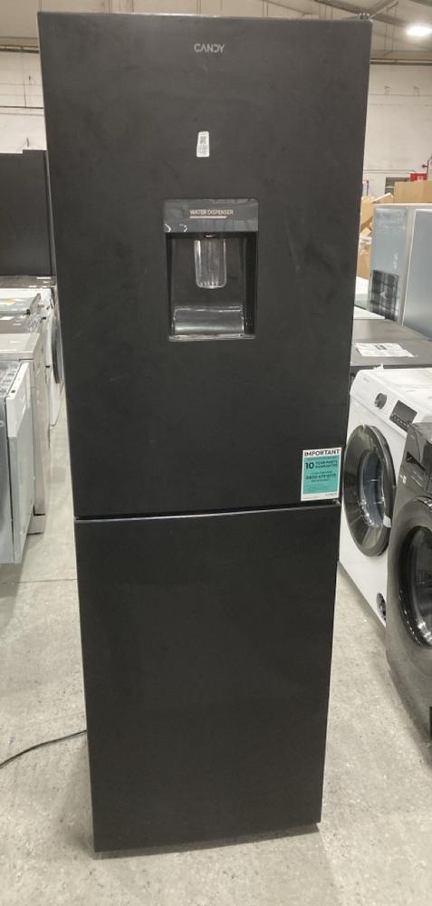 Lot 1150  
            Chesterfield SR38 - Collection or Optional Delivery Available 

                
CANDY 50/50 FRIDGE FREEZER IN BLACK - MODEL NO. CCT3L517EWBK-1 (LOCATION: SR37)