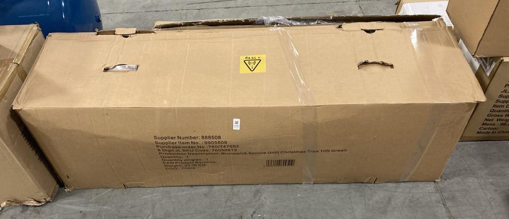 Lot 1182  
            Chesterfield SR38 - Collection or Optional Delivery Available 

                
JOHN LEWIS 10 FT SPRUCE TREE IN GREEN (LOCATION: SR37)